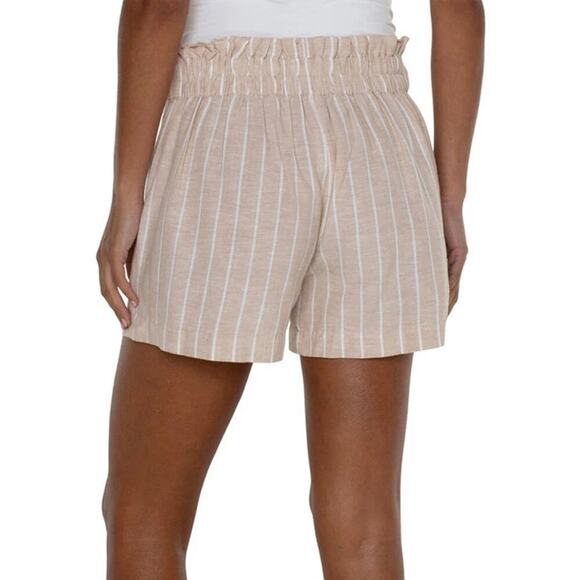 ❄️2/$5❄️[B3] Charlotte Russe NWOT Striped Paperbag Shorts - Picture 2 of 4